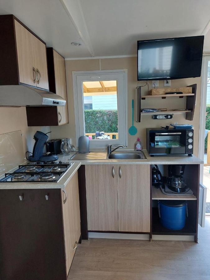 Mobil Home Tout Confort 6 Personnes Climatise Au Pied Du Luberon 拉罗克当泰龙 外观 照片